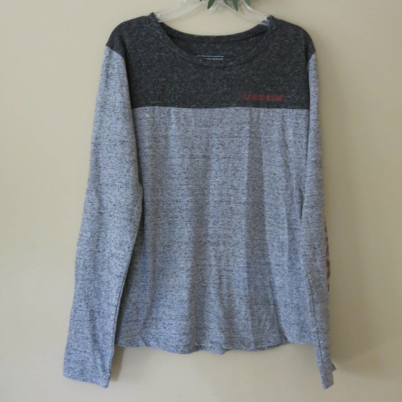 campus specialties Tops - University of SOUTH CAROLINA GAMECOCKS Top Size M Logo Long Sleeve Gray